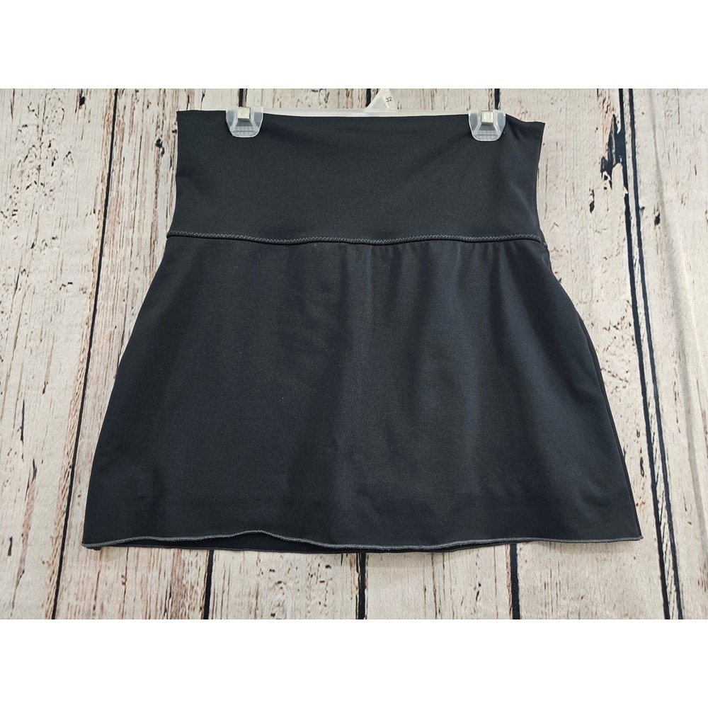 Boston Proper So‎ Sporty Skort Women's M Black Solid Athletic Tennis Golf Skirt